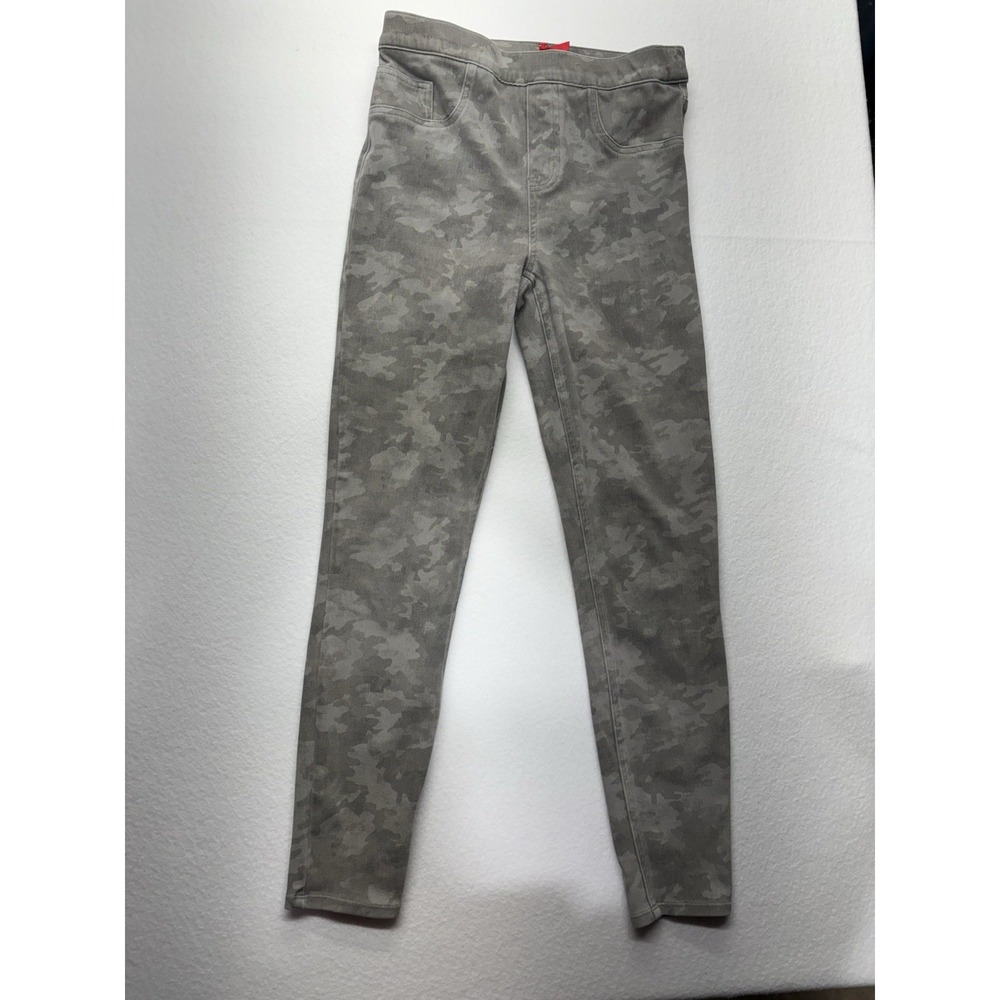 Spanx Camo Pull on Jeans Women's Size M Soft Worn Look